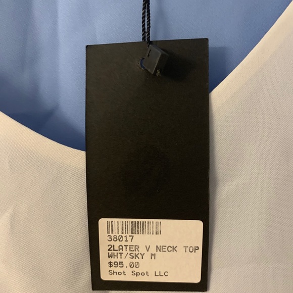 Blaque Label white 2 layer top new. - Picture 5 of 6